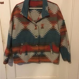 Women’s Aztec Jacket Size M
